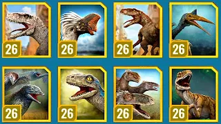 ALL NEW "JUST FOR FUN" TOURNAMENT TEAM!!! (JURASSIC WORLD ALIVE)
