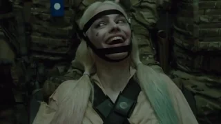 Suicide Squad movie scene - Harley and Deadshot trying to escape