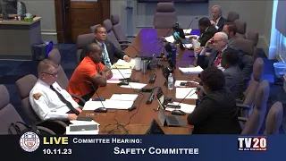 Safety Committee Meeting, October 11, 2023