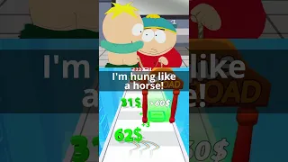 Eric MEASURES the BOYS?! 😱😳 #southpark #game #shorts (Season 15 Episode 4 - T.M.I)