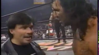 Scott Hall Wrestling Drunk on Nitro 1998