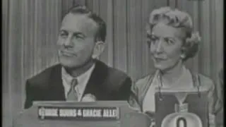 Whats my line? -  George Burns and Cracie Allen