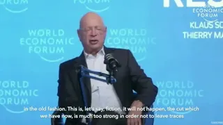 Klaus Schwab : We will never go back to normal.