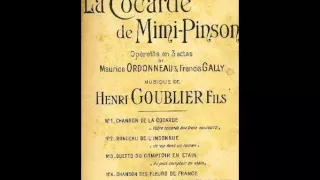 La Cocarde de Mimi-Pinson. - Rondeau de la Cocarde & Les Fleurs de France.