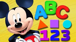 Mickey Mouse Club House: Kids Learn ABC's, Colors, Numbers Alphabet Learning Videos Disney Junior