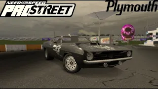 Need for Speed Prostreet | Plymouth Hemi' Cuda (Customization / Speedpaint)