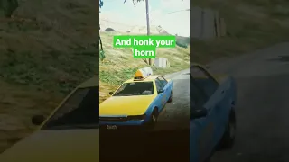 How to be a taxi driver GTA 5