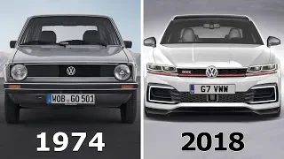 VW GOLF Evolution: 1974 - 2018