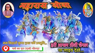 महारास लीला// रास बिहारी ट्रस्ट//गांव _पाय का पुरा (गुर्जा) धौलपुर मो.7597151607,8426840322