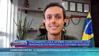 Presidente do Uruguai reitera negociação com a China após encontro com Lula | Canal Rural