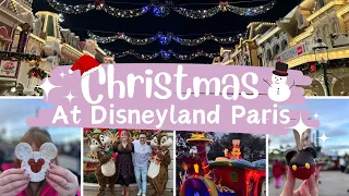 Christmas at Disneyland Paris Vlog 2023 🎄 | Snacks, Snow, Shows, Parades and Magic ✨