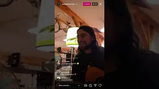Noah Kahan - IG Live - Part of me (First time play the whole song) - May13, 2021