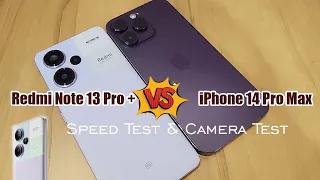 Battle Of The Tech Giants: Redmi Note 13 Pro Plus Vs Iphone 14 Pro Max Speed Test!