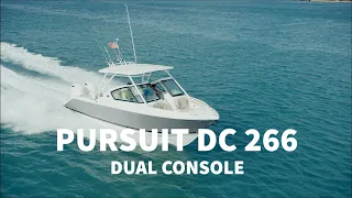 Pursuit DC266 (2020-) Test Video - By BoatTEST.com