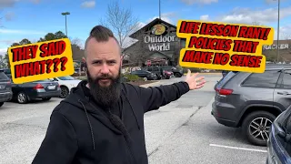 Bass Pro Axe Tour! This makes no sense… #axe #axethrowing #tools #outdoors #review