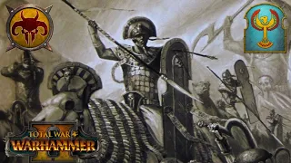 MASTERFUL CAVALRY PLAY. Beastmen Vs Tomb Kings. Total War Warhammer 2, Multiplayer