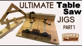 Shop Work: Ultimate Table Saw Jigs Part 1