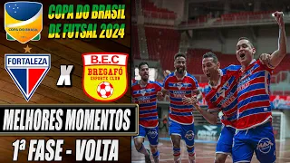 Fortaleza X Bregafó | 1ª Fase | Jogo de Volta | Copa do Brasil de Futsal 2024 (21/04/2024)