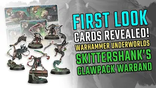 Warhammer Underworlds: SKITTERSHANK'S CLAWPACK Warband – Cards Revealed + First Impressions