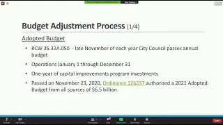 Seattle City Council Finance & Housing Committee Public Hearing 5/5/21