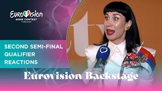 Eurovision Backstage: Qualifier Reactions - Second Semi-Final - Eurovision News from Turin 2022