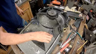 fixing rex`s radiator fan shroud
