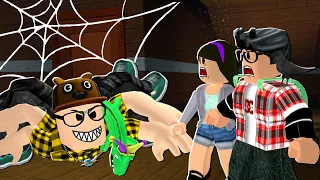 A ARANHA VELHOTE TENTOU CAPTURAR NOVOTE E TIA GRAÇA!!! (Roblox - SPIDER)