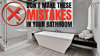 10 Bathroom Design Mistakes to Avoid - Home Decor Ideas