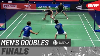 YONEX French Open 2021 | Gideon/Sukamuljo (INA) [1] vs Ko/Shin (KOR) | Finals