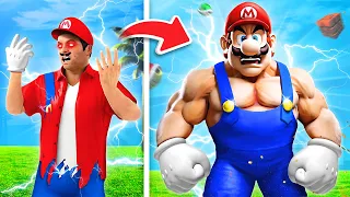 Human To SUPER MARIO In GTA 5!