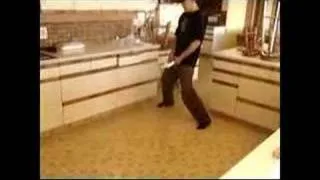 Funny video about How to wax the floor!!! Watch to everybody....