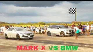 Mark X vs BMW  Full Race 🏁 in jamaica 🇯🇲