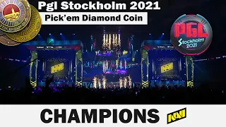 NaVi Winning Moment Pgl Stockholm 2021 | Diamond Pick'em Coin