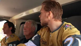 Bill Foley Rides to Practice With Karlsson and Marchessault ...What Could Go Wrong?