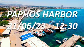 Paphos Cyprus  in 4k UHD (Harbor)