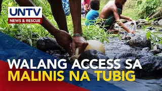 Supply ng maiinom na tubig para sa 40-M Filipinos, pinatutugunan na ni PBBM — DENR