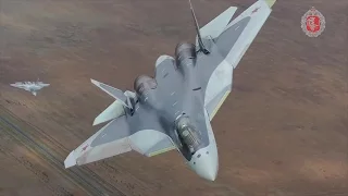 Russia MOD - T-50 Pak Fa Stealth Fighter With New Camouflage Paint [1080p]