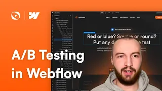 How to setup A/B tests in Webflow using Optibase