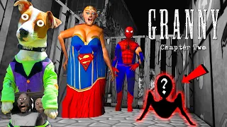 Гренни это Супер Женщина и Человек Паук ► Granny: Chapter Two (Супергерои)
