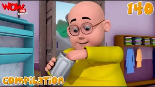 Motu Patlu Bahasa Indonesia | Kompilasi 140 | Cerita Animasi Lucu | WowKidz Indonesia | #spot