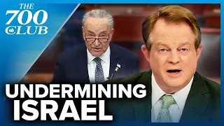 Chuck Schumer Calls For Netanyahu’s Removal | The 700 Club