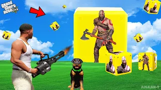 Opening BIGGEST "GOD KRATOS" LUCKY BOX in GTA 5 | GTA 5 AVENGERS with shinchan franklin bhaiya