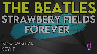 The Beatles - Strawberry Fields Forever - Karaoke Instrumental