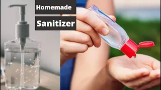 How to Make Sanitizer at Home without Alcohol | Homemade Hand Sanitizer