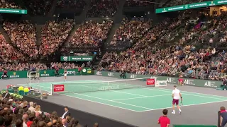 Novak Djokovic Vs Grigor Dimitrov (PARIS 2019 Court Level view)