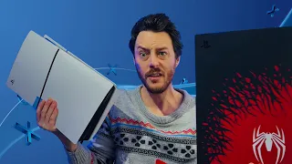 My PS5 OVERHEATED and DIED! NEW PS5 Slim console UNBOXING REVIEW & COMPARISON!