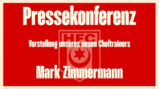 Vorstellung unseres neuen Cheftrainers Mark Zimmermann