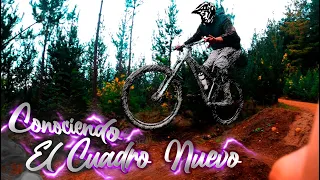 Probando El Nuevo Cuadro 715 INDUSTRIES| Cap 1 | Lota Bike Park