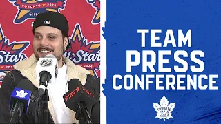 Auston Matthews & William Nylander | 2024 Rogers NHL All-Star | February 02, 2024