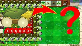 99 Gatling Pea Cob Cannon vs Zomboss Hak - Plants vs Zombies